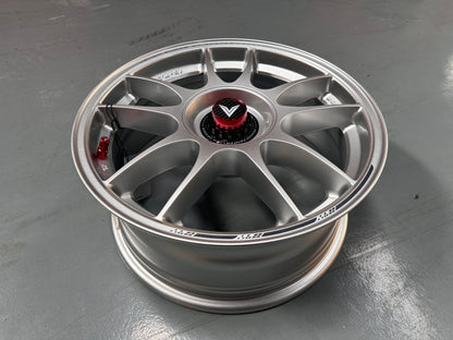 New 16x7 ET35 Lenso VNK Rim (4 wheel) Silver 5x100