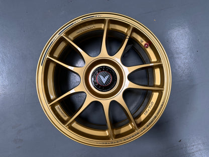 New 16x7 ET35 Lenso VNK Rim (4 wheel) Gold 4x100