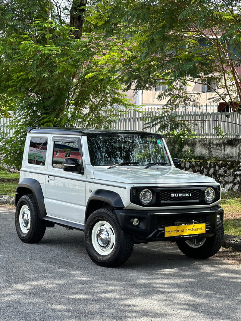 New 15 Dean Cross Jimny Rim (5 wheel) Black 5X139.7 (5 pcs)