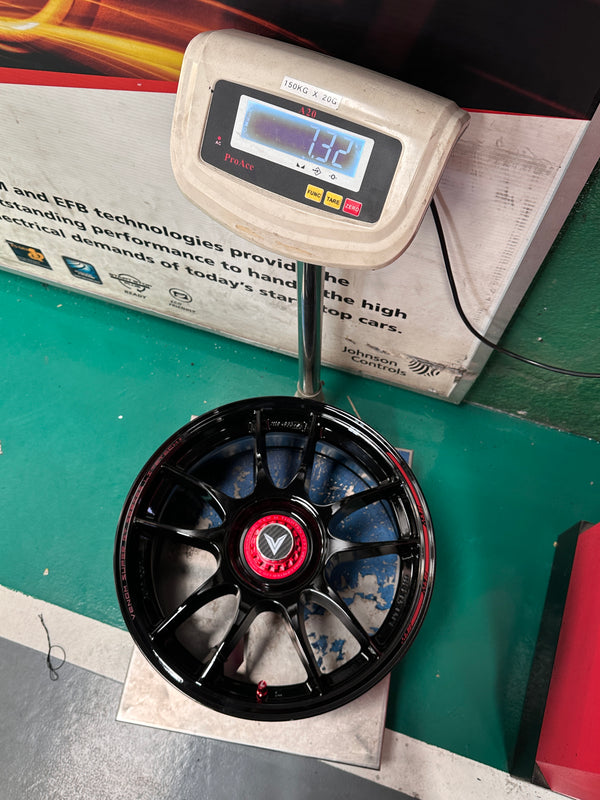 New 16x7 ET35 Lenso VNK Rim (4 wheel) Gloss Black 5x114.3