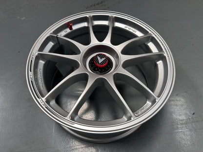 NEW 18x8.5 ET35 Lenso VNK (4 wheel) 5X114.3 Silver