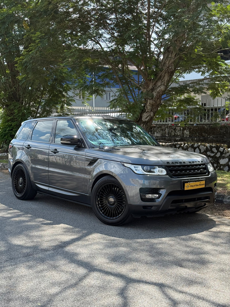 New 20x9 ET35 Lenso Crown Gloss Black 5x108 (4 Wheels)