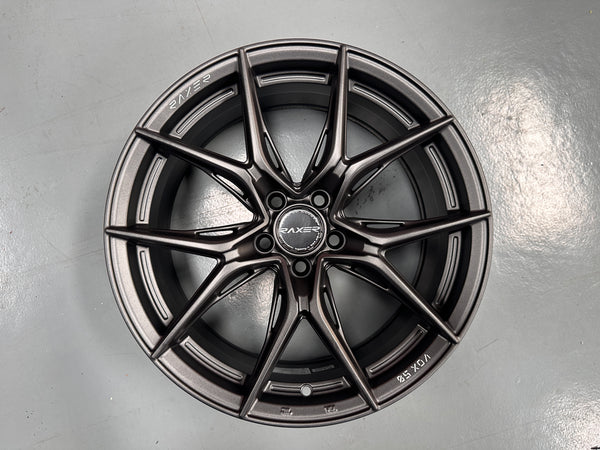 NEW 17X7.5 ET40 Raxer VOX50 (4 wheel) 5X100 Dark Graphite