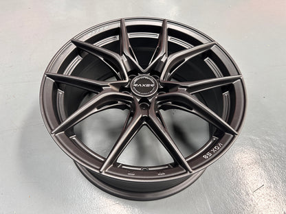 NEW 17X7.5 ET40 Raxer VOX50 (4 wheel) 5X100 Dark Graphite
