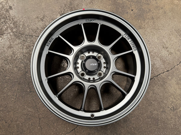 New 16X7.5 ET38 Konig Hypergram Rim (4 wheel) Matt Gun Metal 4X100