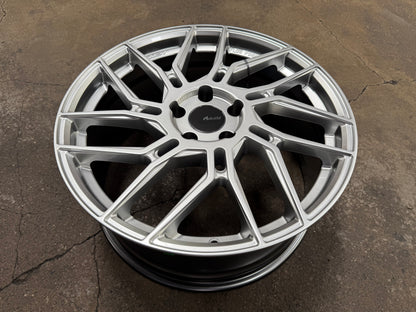 New 19x8.5 ET35 Advanti N649D Rim (4 wheel) Silver 5x114.3