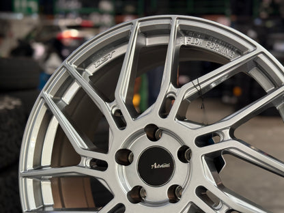 New 19x8.5 ET35 Advanti N649D Rim (4 wheel) Silver 5x114.3