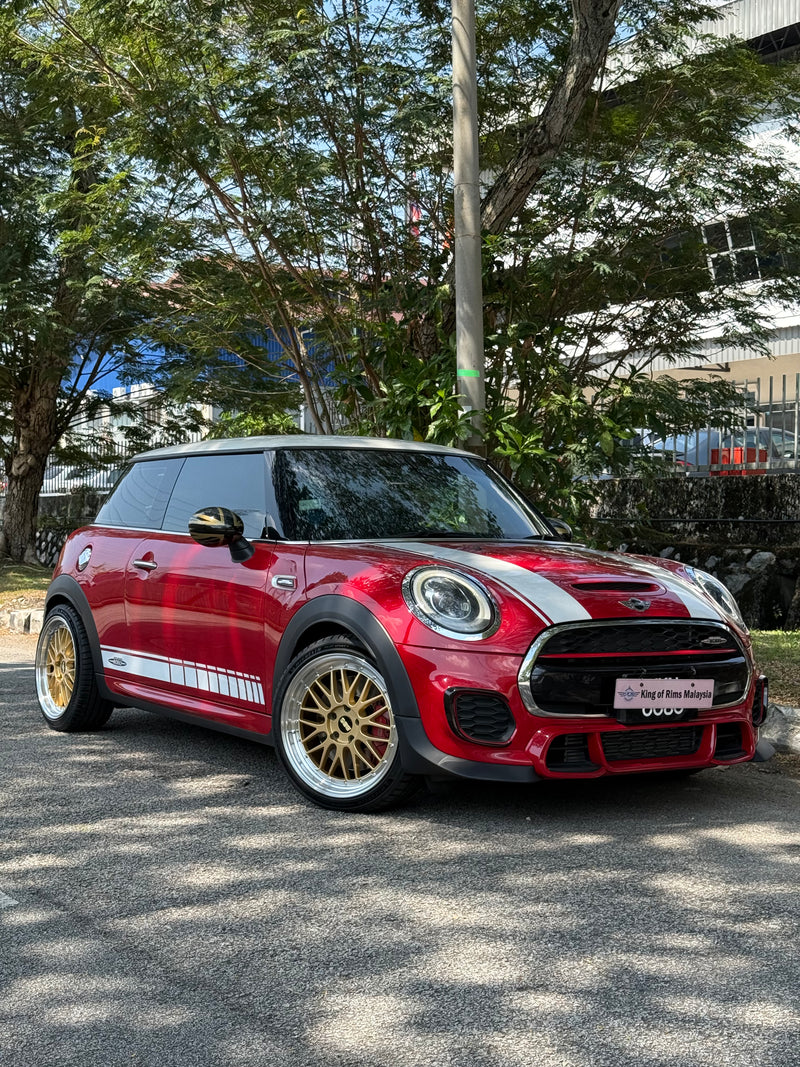 New 18X8 ET38 BBS LM Design Rim (4 wheel) Gloss Gold 5X112