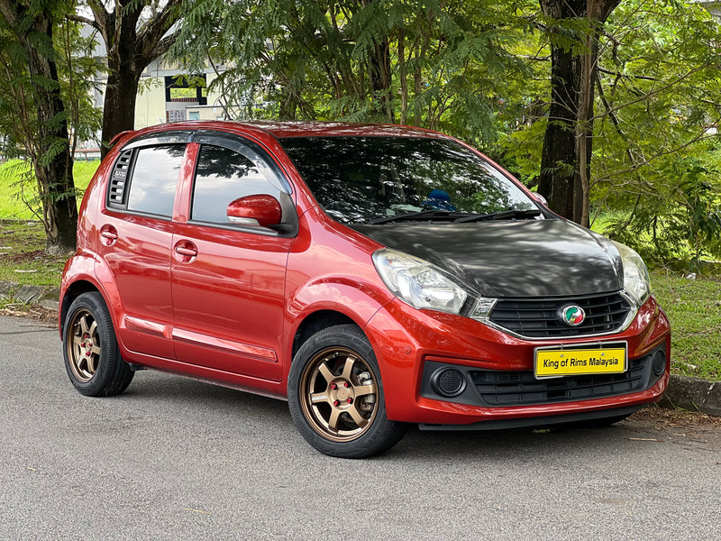 New 15X6.5 ET40 AOW Flow Formed TE37 Rim (4 wheel) Matt Bronze 4X100