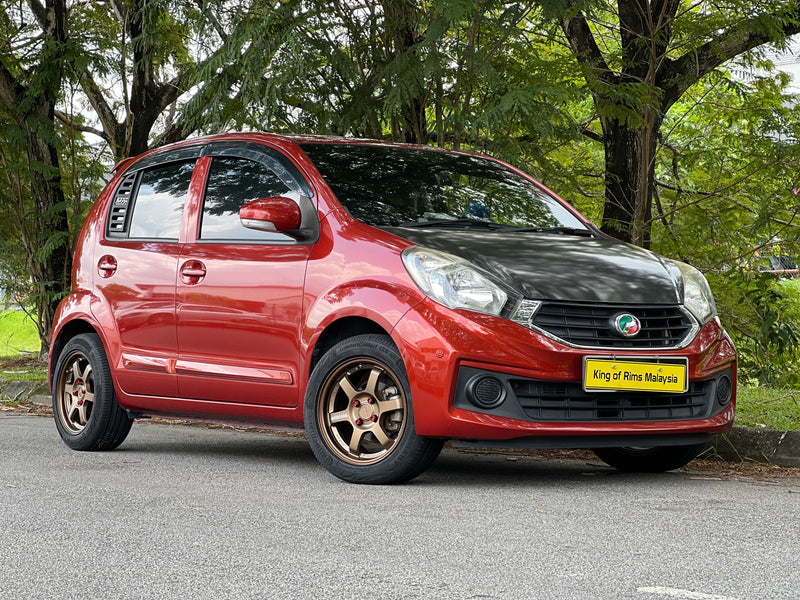 New 15X6.5 ET40 AOW Flow Formed TE37 Rim (4 wheel) Matt Bronze 4X100