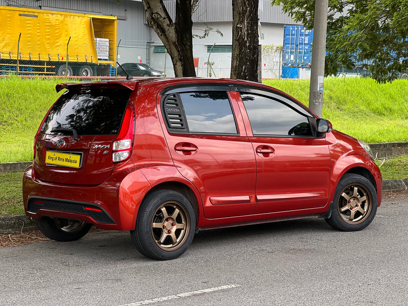 New 15X6.5 ET40 AOW Flow Formed TE37 Rim (4 wheel) Matt Bronze 4X100