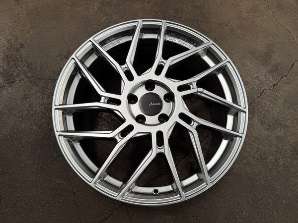 New 19x8.5 ET35 Advanti N649D Rim (4 wheel) Silver 5x108