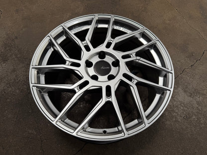New 19x8.5 ET35 Advanti N649D Rim (4 wheel) Silver 5x108