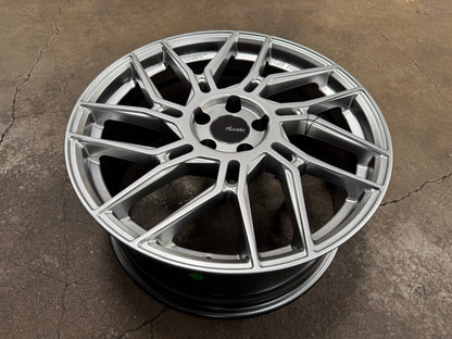 New 19x8.5 ET35 Advanti N649D Rim (4 wheel) Silver 5x108