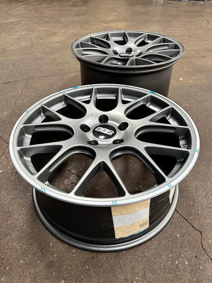 New 20x9 ET49 20x11.5 ET47 BBS CHR Rim Porsche Design (4 wheel) 5x130 Grey
