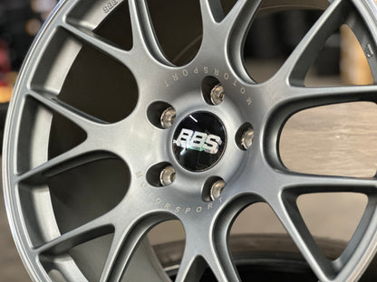 New 20x9 ET49 20x11.5 ET47 BBS CHR Rim Porsche Design (4 wheel) 5x130 Grey
