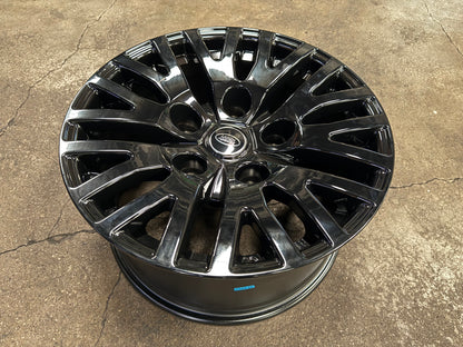 New 18X9 ET0 Land Rover Defender Kahn Design Rim (5 wheel) Gloss Black 5X165