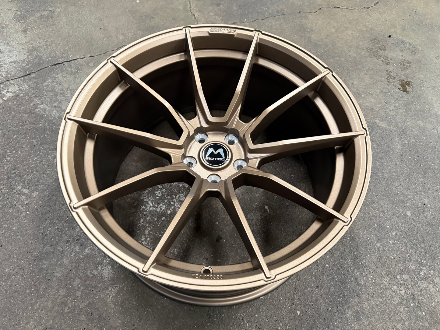 New 20x10 ET12 20x11 ET15 Motec MCR2 Ultralight (4 wheel) 5x112 Bronze