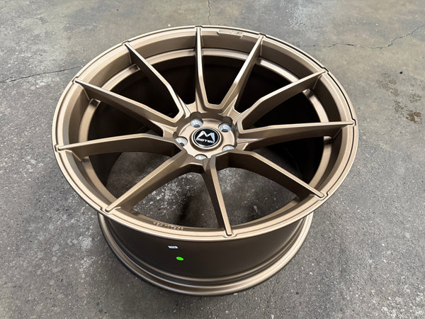 New 20x10 ET12 20x11 ET15 Motec MCR2 Ultralight (4 wheel) 5x112 Bronze