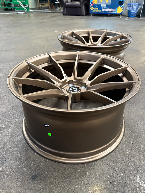 New 20x10 ET12 20x11 ET15 Motec MCR2 Ultralight (4 wheel) 5x112 Bronze
