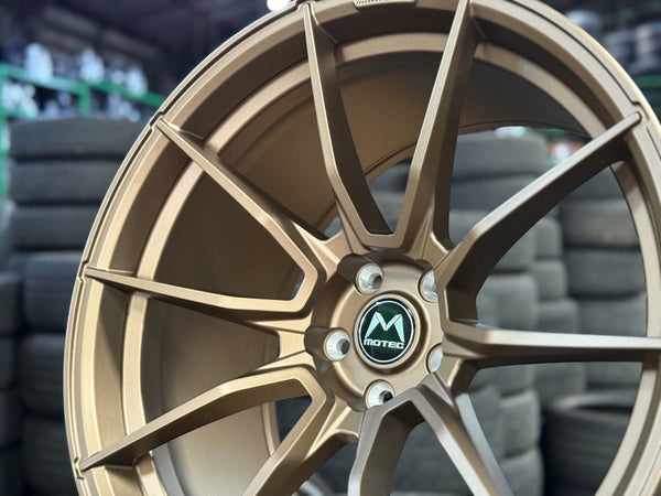 New 20x10 ET12 20x11 ET15 Motec MCR2 Ultralight (4 wheel) 5x112 Bronze