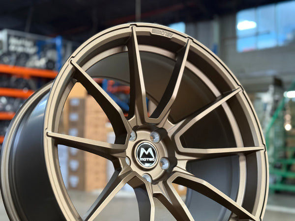New 20x10 ET12 20x11 ET15 Motec MCR2 Ultralight (4 wheel) 5x112 Bronze