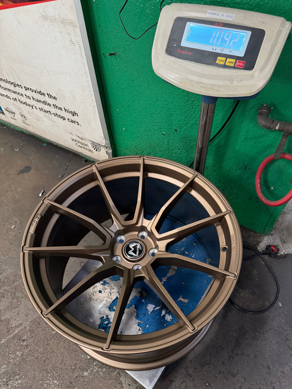 New 20x10 ET12 20x11 ET15 Motec MCR2 Ultralight (4 wheel) 5x112 Bronze
