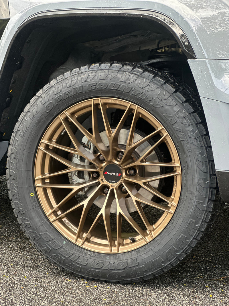 New 20X9.5 ET15 Lenso VT4 Rim (4 wheel) Matt Black 6X139.7