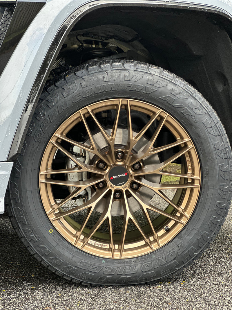 New 20X9.5 ET15 Lenso VT4 Rim (4 wheel) Matt Black 6X139.7