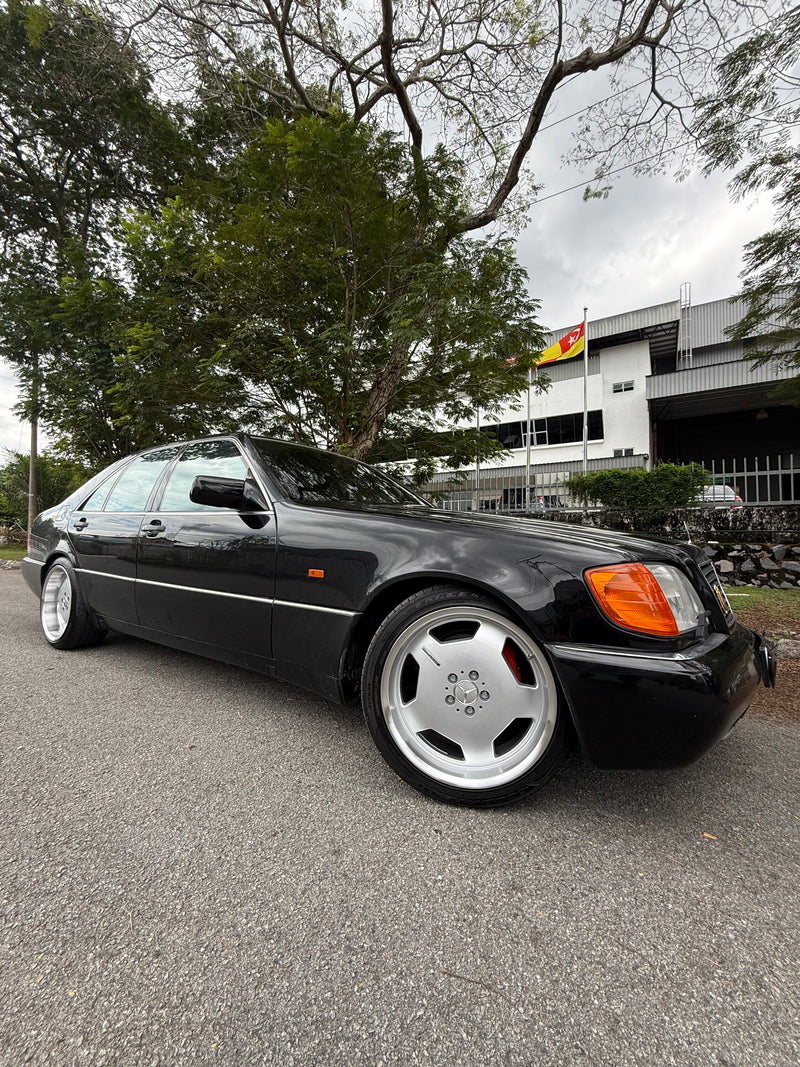 New 19x8.5 Front 19x9.5 Rear ET35 Mercedes Classic Monoblock Design Silver 5x112 (4 Wheels)