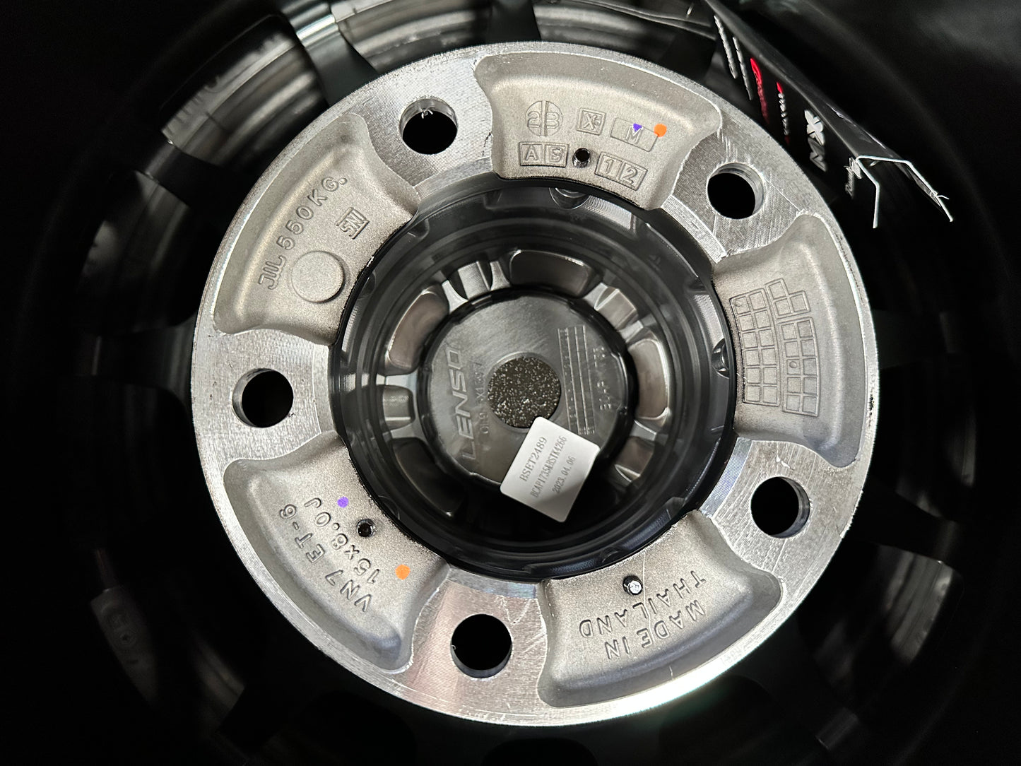New 15 Lenso Venom 7 Jimny Rim (5 wheel) Black 5X139.7 (5 pcs)
