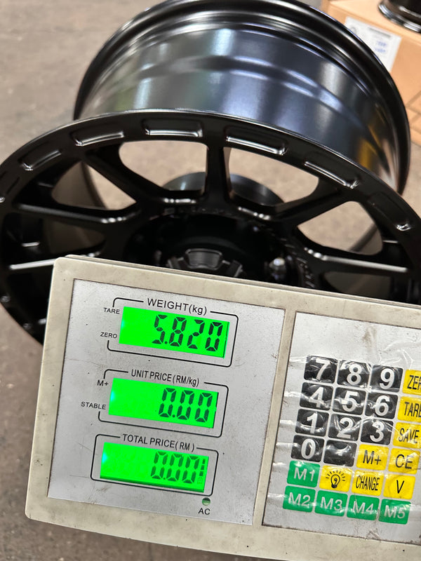 New 15 Lenso Venom 7 Jimny Rim (5 wheel) Black 5X139.7 (5 pcs)