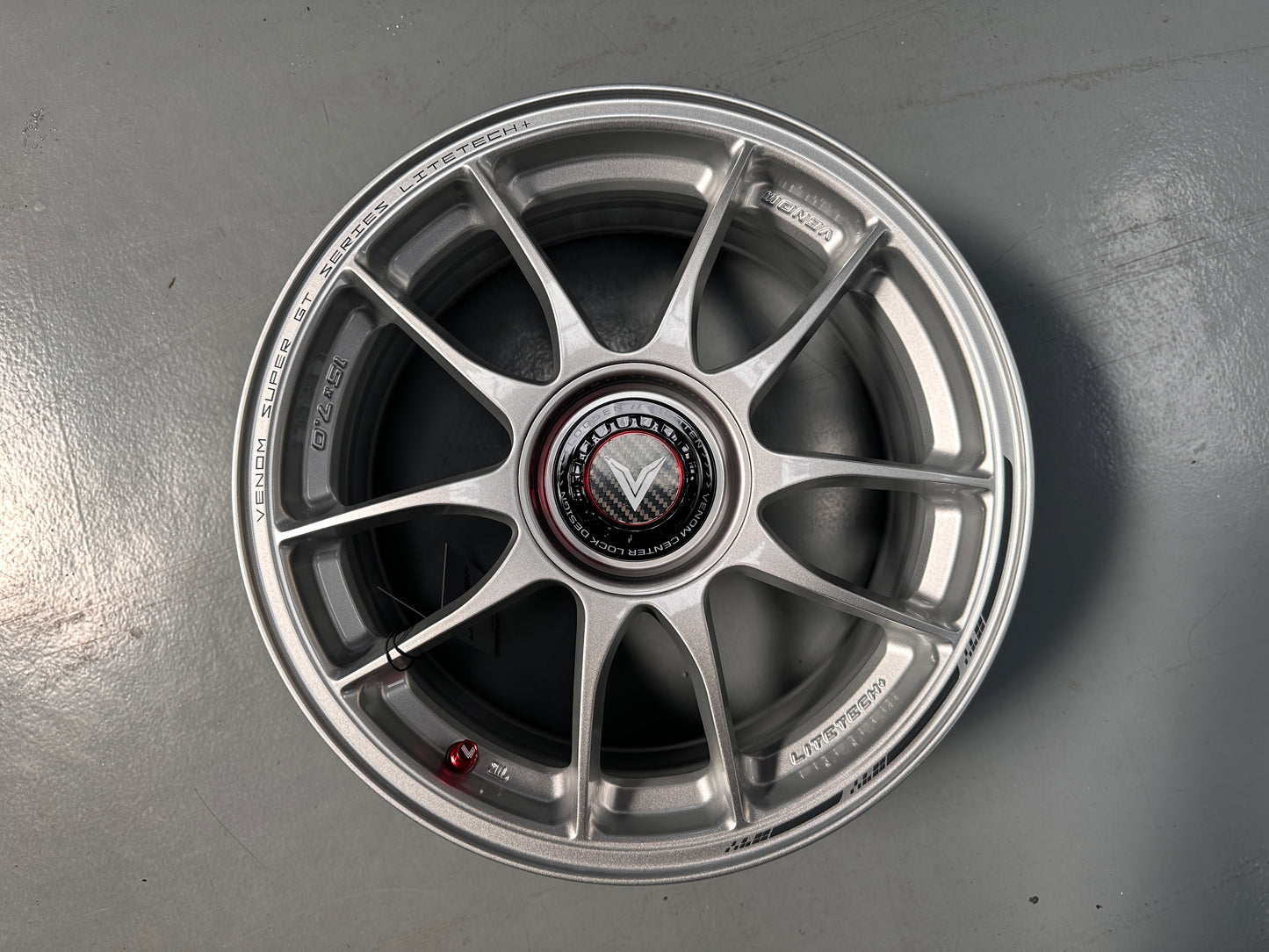 NEW 15X7 ET35 Lenso VNK Rim (4 wheel) 4X100 Silver
