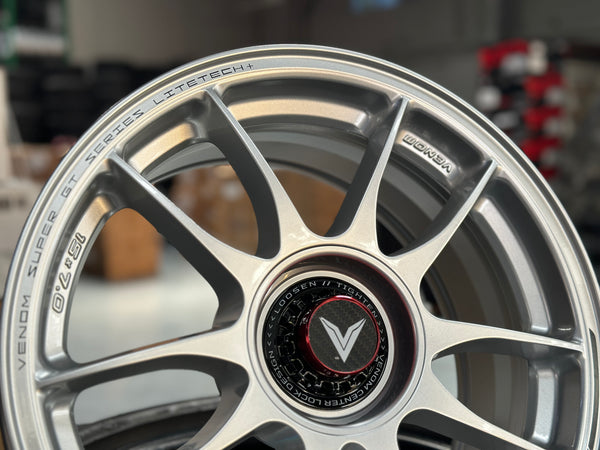 NEW 15X7 ET35 Lenso VNK Rim (4 wheel) 4X100 Silver