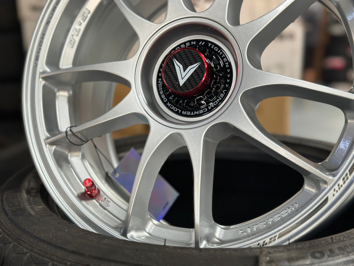 NEW 15X7 ET35 Lenso VNK Rim (4 wheel) 4X100 Silver