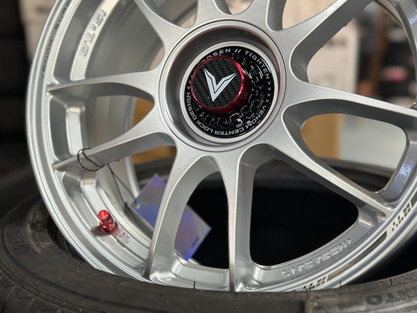 NEW 15X7 ET35 Lenso VNK Rim (4 wheel) 4X100 Silver