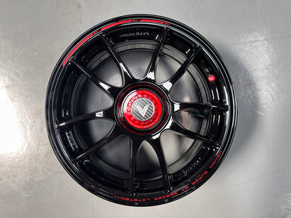 NEW 15x7 ET35 Lenso VNK Rim (4 wheel) 4X100 Black
