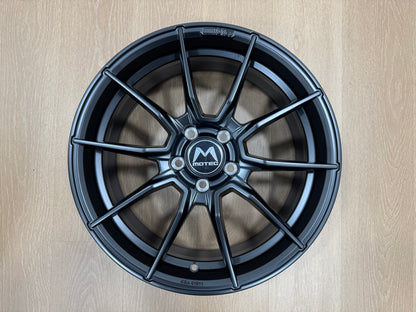 NEW 18X8 ET45 Motec MCR2 Rim (4 wheel) Matte Black 5X112