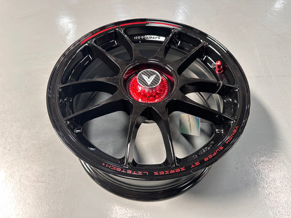 NEW 15x7 ET35 Lenso VNK Rim (4 wheel) 4X100 Black