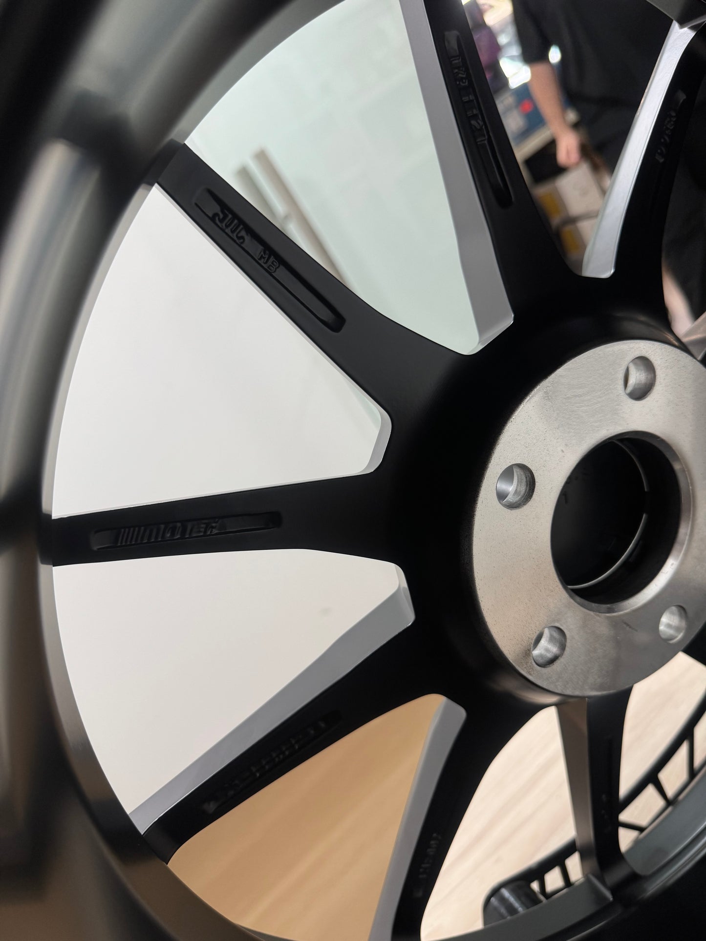 NEW 18X8 ET45 Motec MCR2 Rim (4 wheel) Matte Black 5X112