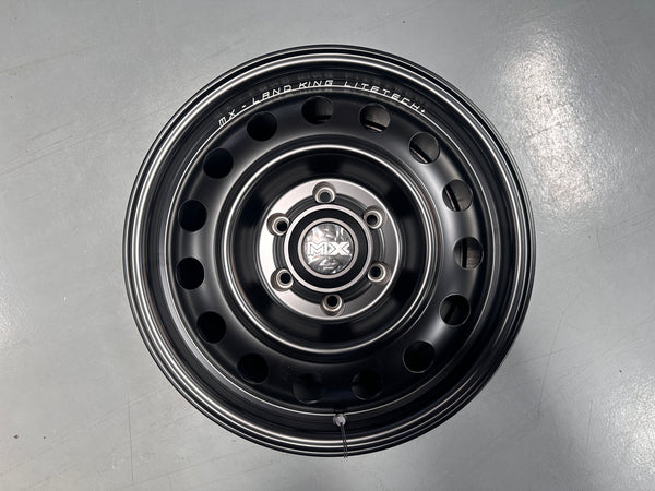 NEW 17X8.5 ET27 Lenso MX LandKing (4 wheel) 6X139.7 Satin Black