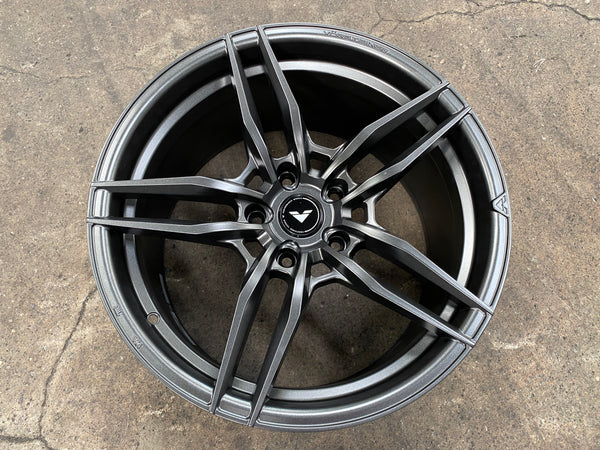 New 20x8.5 ET45 20x11 ET55 Vorsteiner VFF110 (4 wheel) 5x130 Matte Grey
