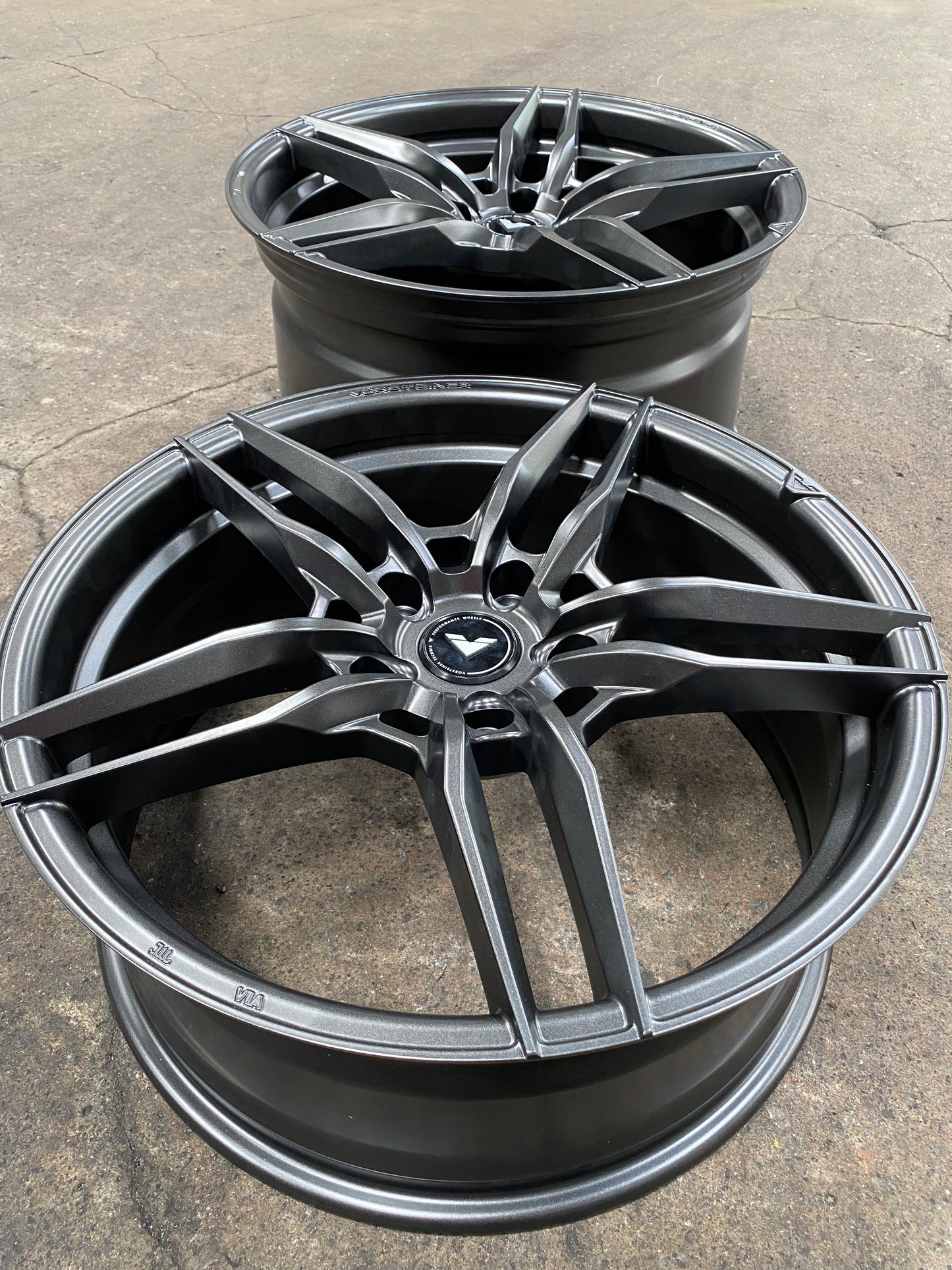 New 20x8.5 ET45 20x11 ET55 Vorsteiner VFF110 (4 wheel) 5x130 Matte Grey