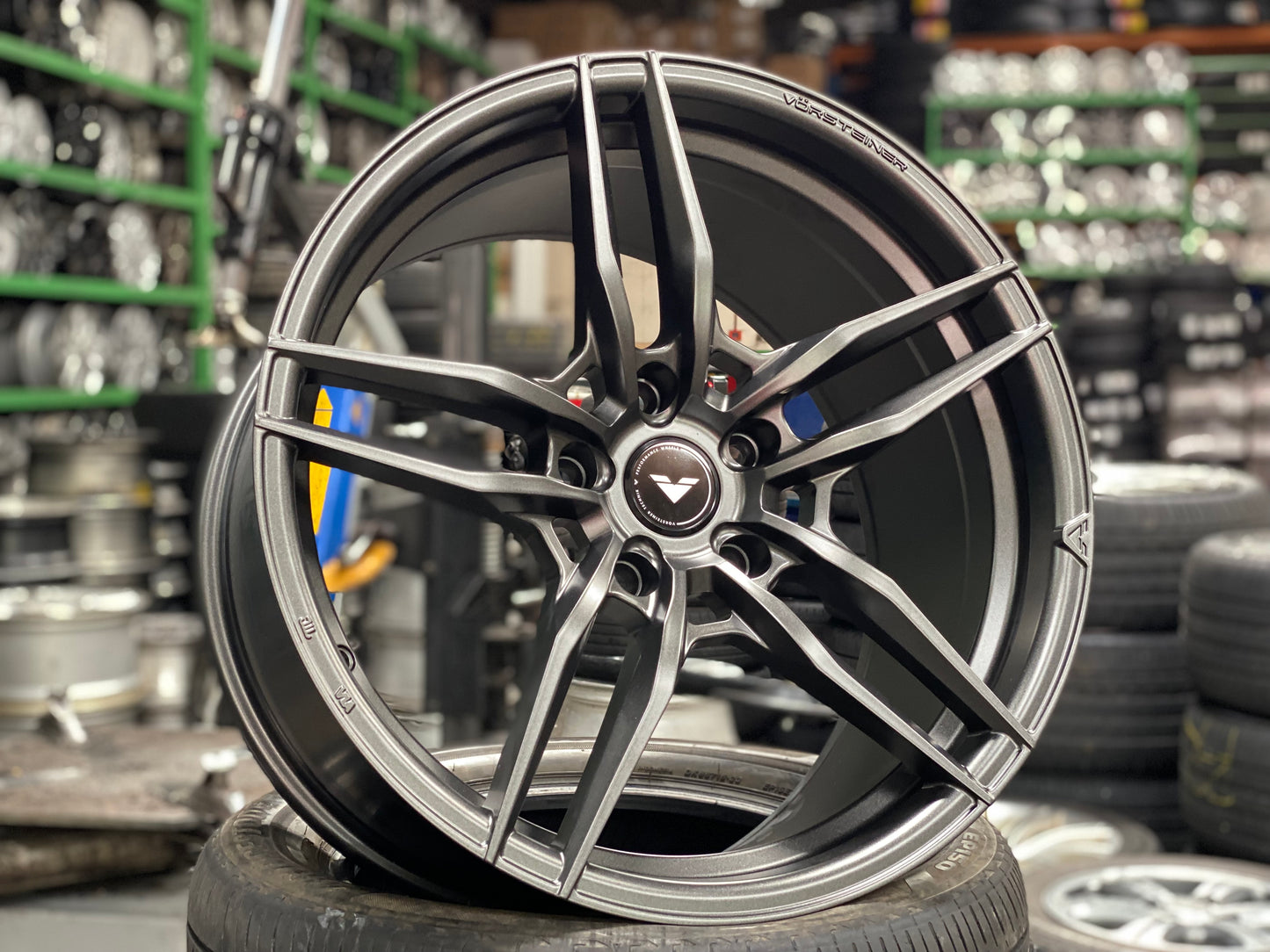 [Bundle] 20x11 ET55 Vorsteiner VFF110 (2 wheel) 5x130 Matte Grey