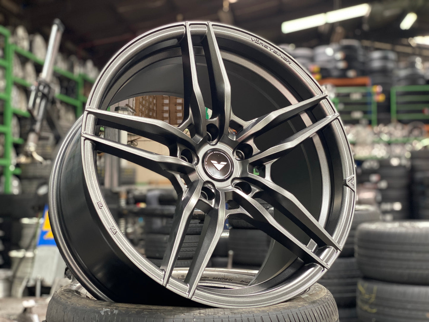 New 20x8.5 ET45 20x11 ET55 Vorsteiner VFF110 (4 wheel) 5x130 Matte Grey
