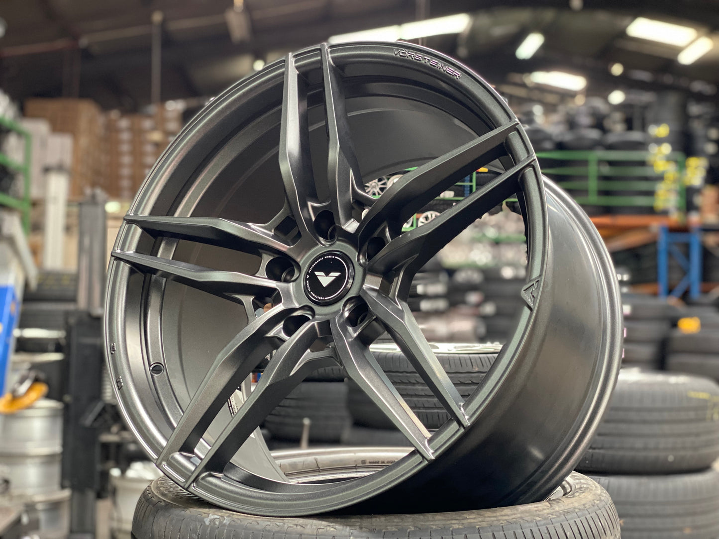 New 20x8.5 ET45 20x11 ET55 Vorsteiner VFF110 (4 wheel) 5x130 Matte Grey