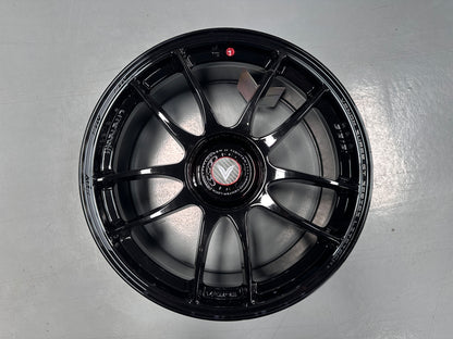 NEW 18x8.5 ET35 Lenso VNK (4 wheel) 5X114.3 Black
