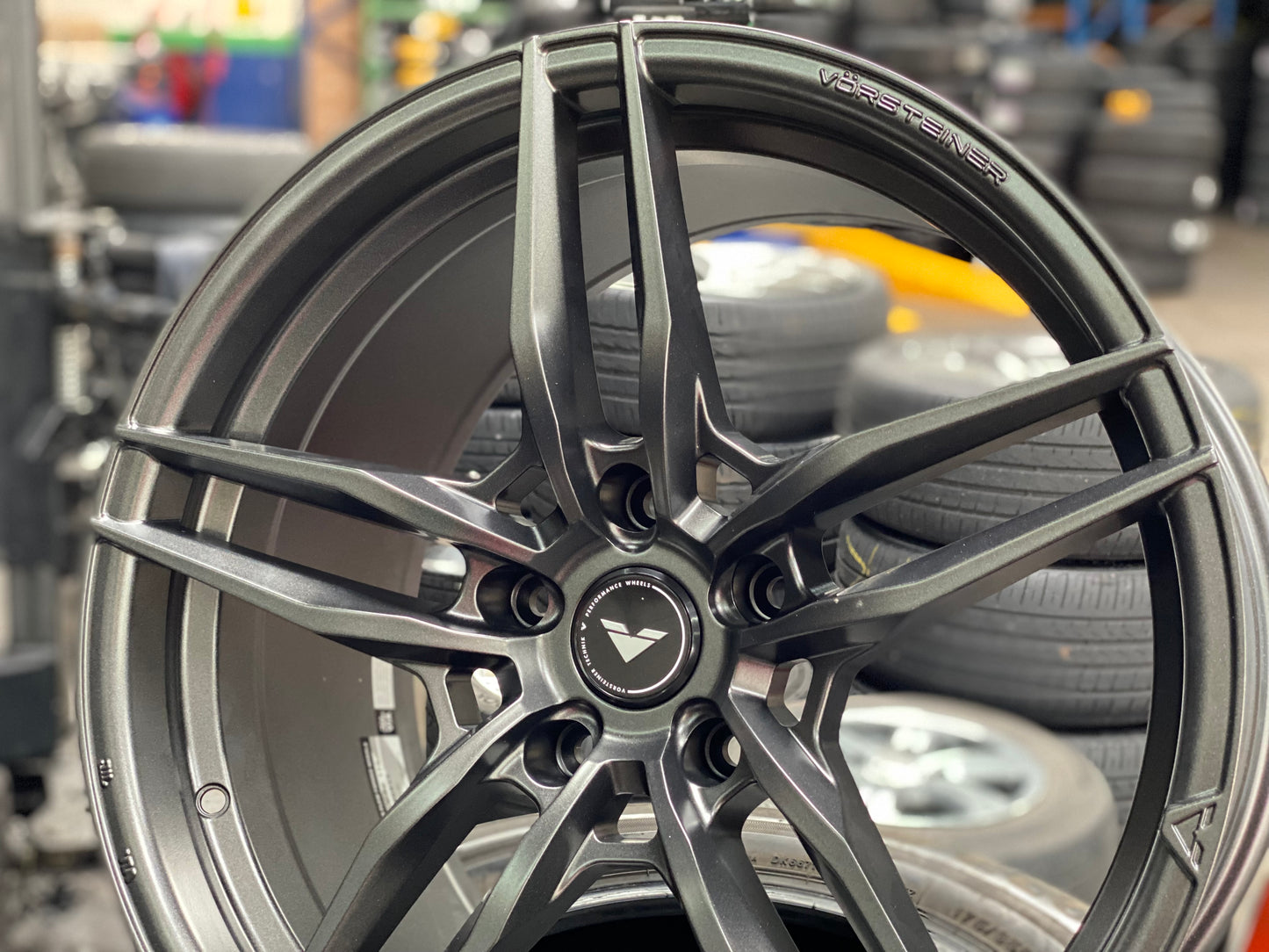 New 20x8.5 ET45 20x11 ET55 Vorsteiner VFF110 (4 wheel) 5x130 Matte Grey