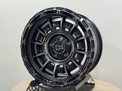 NEW 17X9J ET-12 Black Rhino Legion Rim (4 Wheel) Matte Black Grey Tint 5X127