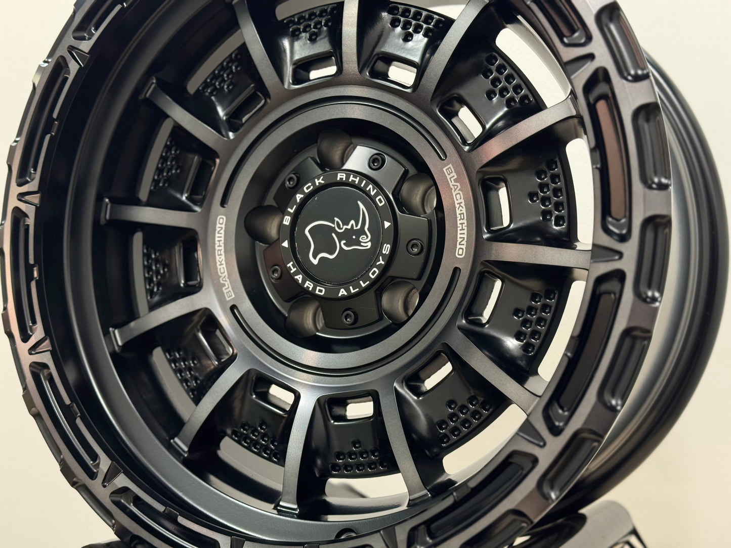 NEW 17X9J ET-12 Black Rhino Legion Rim (4 Wheel) Matte Black Grey Tint 5X127